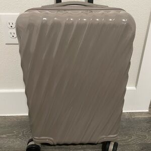 Tumi Expandable Carry-On Luggage in Stone Brown
